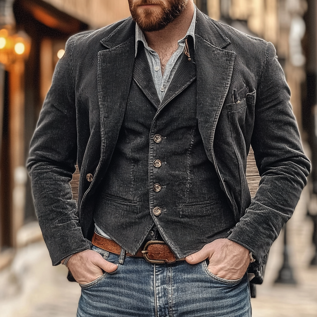 Mason | Timeless Vintage Blazer And Waistcoat For Men