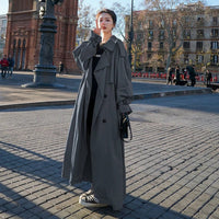 Sophia | Übergroßer und langer Trenchcoat