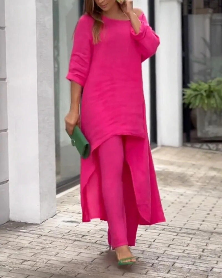 Elena | Vibrant And Effortless Summer Two Piece Set