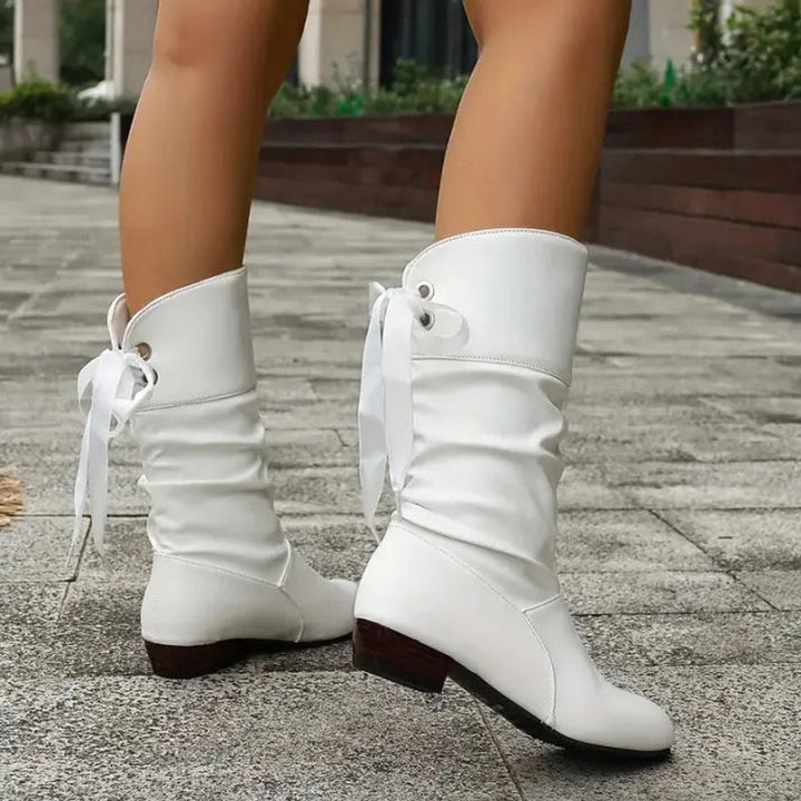 Scarlett | Slouchy Lace-Up Ankle Boots