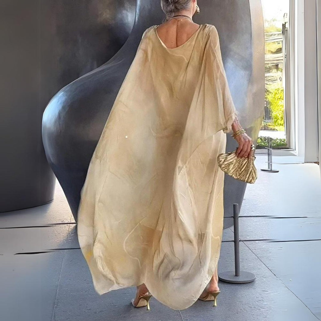 Elena | Elegant Long-Sleeved Dress for Effortless Evening Glamour