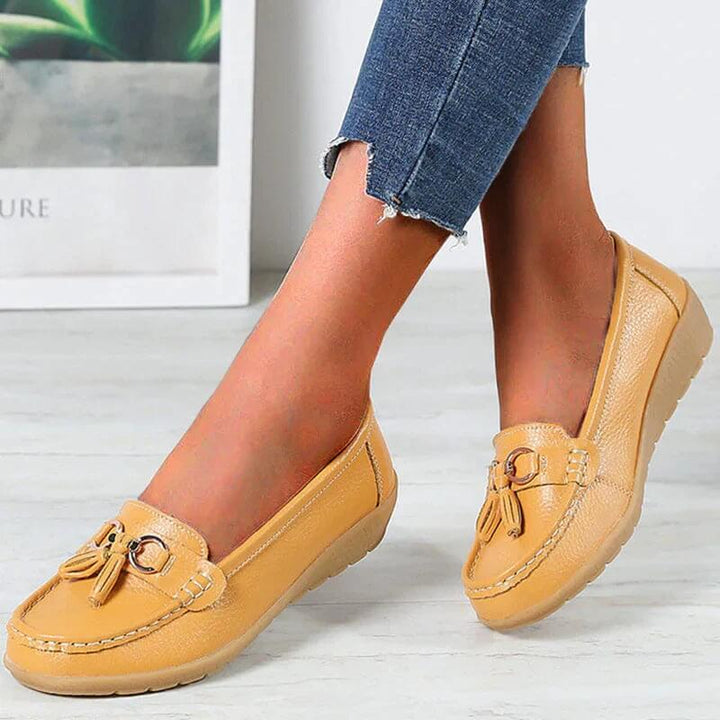 Camilla | Mocassins orthopédiques luxueux à enfiler