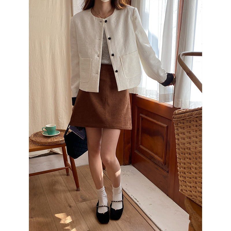 Ruby | Schicker, eleganter kurzer Cropped-Blazer