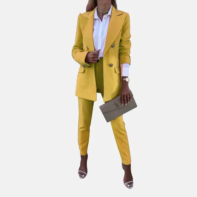 Evelyn | Completo contemporaneo e impeccabile in due pezzi con blazer