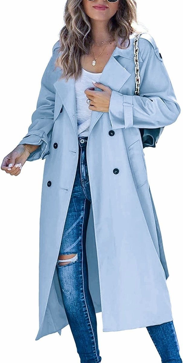 Victoria | Timeless And Elegance Long Trench Coat