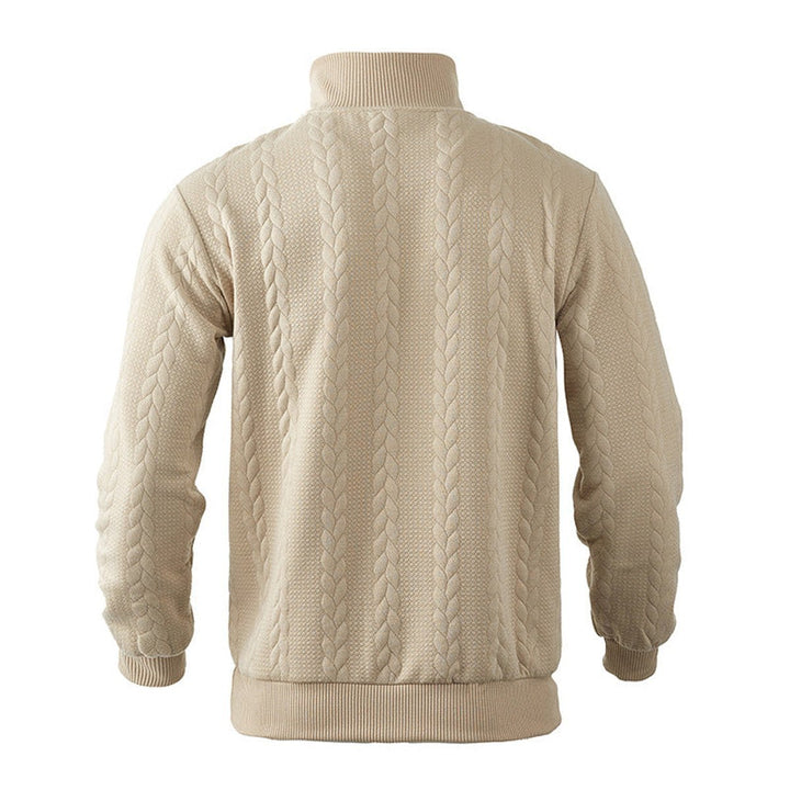 Andreas | Knit Sweater – Stylish Quarter-Zip Design for Men