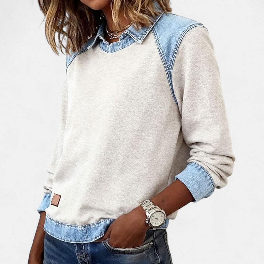 Isabella | Modern And Cozy Long-Sleeve Sweatshirt