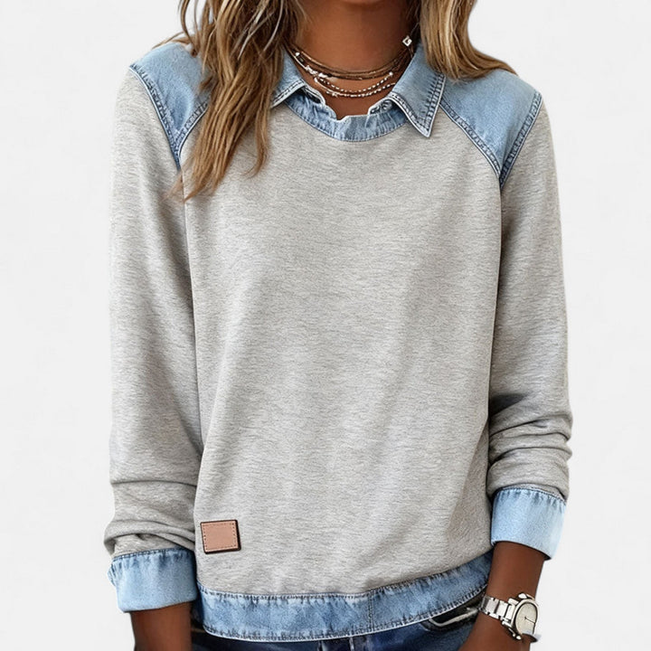 Isabella | Modern And Cozy Long-Sleeve Sweatshirt