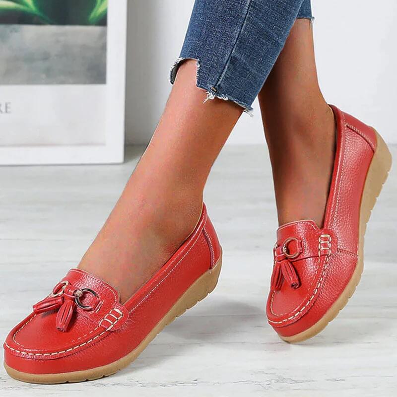 Camilla | Mocassins orthopédiques luxueux à enfiler