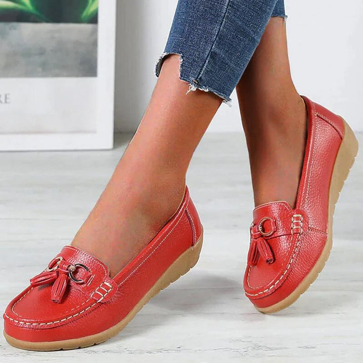 Camilla | Mocassins orthopédiques luxueux à enfiler
