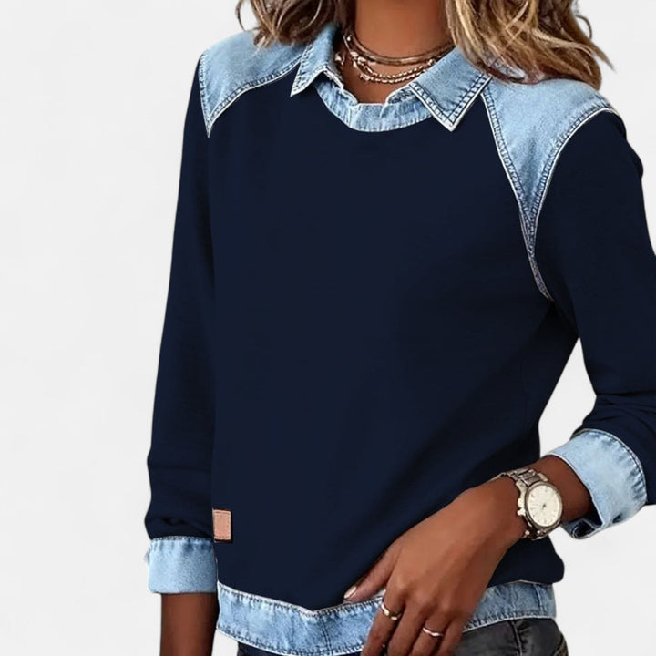 Isabella | Modern And Cozy Long-Sleeve Sweatshirt