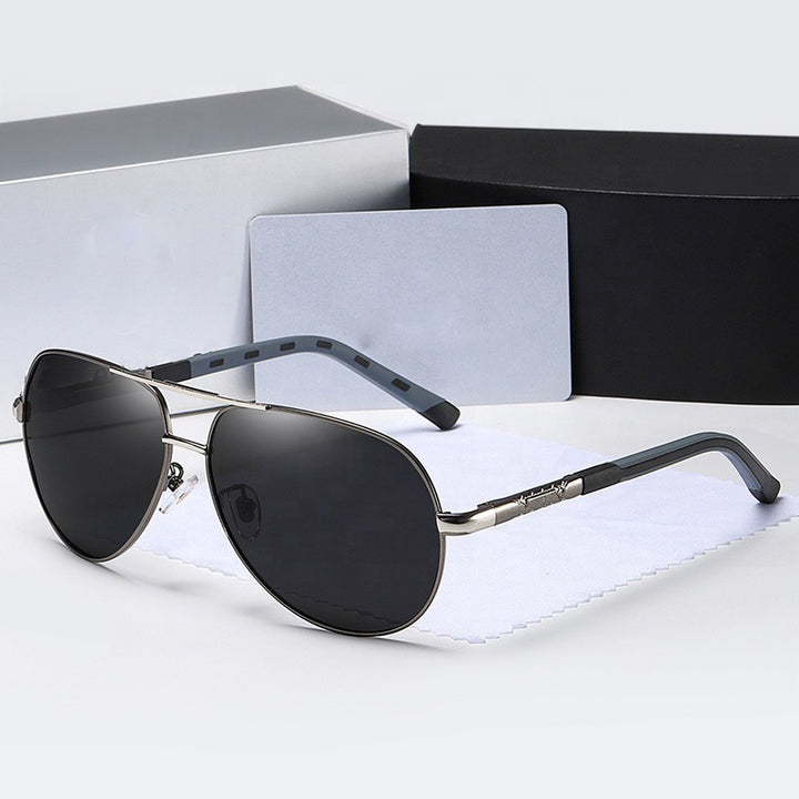 Owen | Stainless Steel Polarized Sunglasses for Men